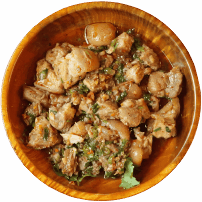 Kangchu, aBhutanese Prok Trotter Stew Bhutan Kitchen Menu item