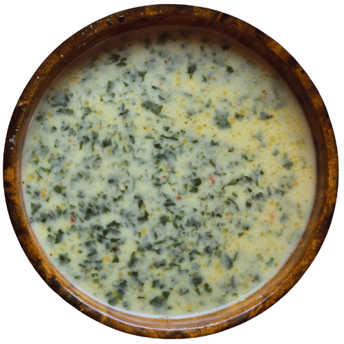 Churu Jaju - Seaweed soup with chili flakes - Bhutan Kitchen Bangkok menu item