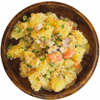 Kewa Hogay - Bhutanese Potato Salad Bhutan Kitchen Menu