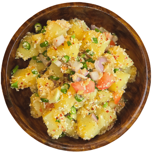 Kewa Hogay - Bhutanese Potato Salad Bhutan Kitchen Menu