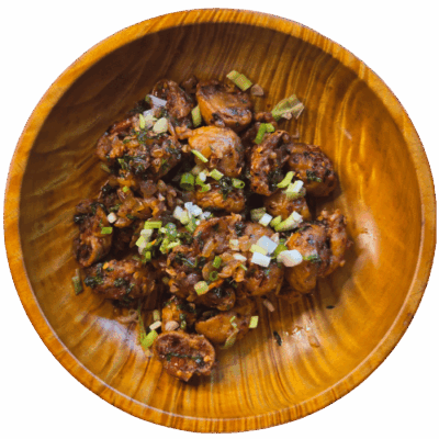 Shamu Zhimsey - Crispy Fried Bhutanese Mushrooms - Bhutan Kitchen