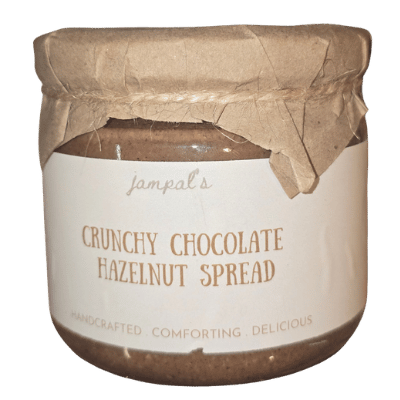 Bhutanese Organic Crunchy Chocolate and Hazelnut Spread available at Bhutan Kitchen Bangkok