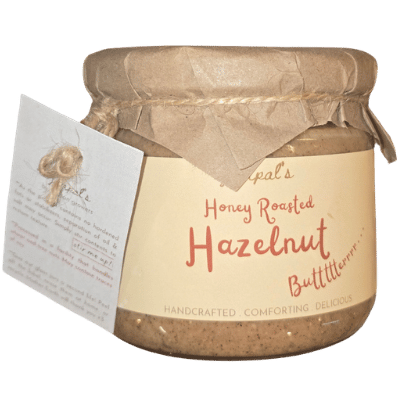 Bhutanese Organic Hazelnut Butter Spread available at Bhutan Kitchen Bangkok