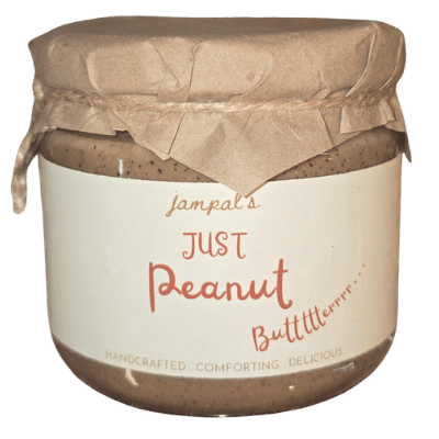 Bhutanese Organic Peanut Spread - Front available at Bhutan Kitchen Bangkok