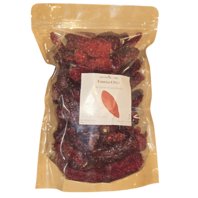 Ema Otto - Premium Bhutanese Red Dried Chillies 150g available at Bhutan Kitchen Bangkok